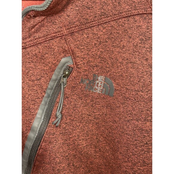 The North Face Sweater Mens XXL Burgundy Canyonlands Half Zip Pullover Casual - Picture 4 of 10